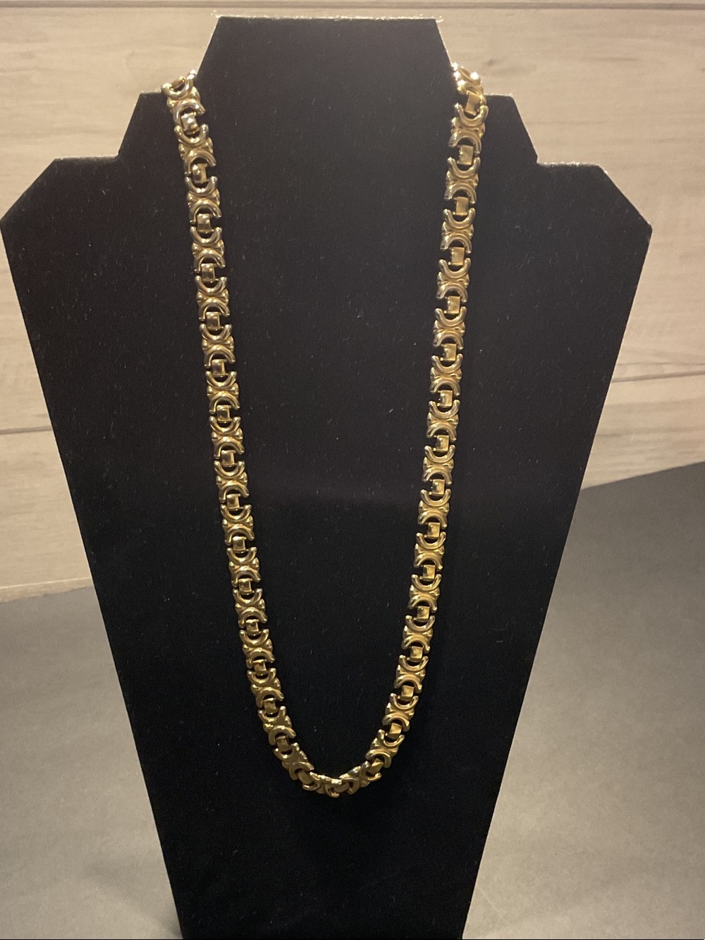 GoldTone Link Chain Necklace - Women Jewelry
